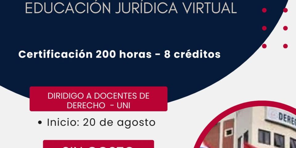 educacion virtual derecho