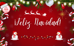 Red and White Christmas Business Card Landscape (1)