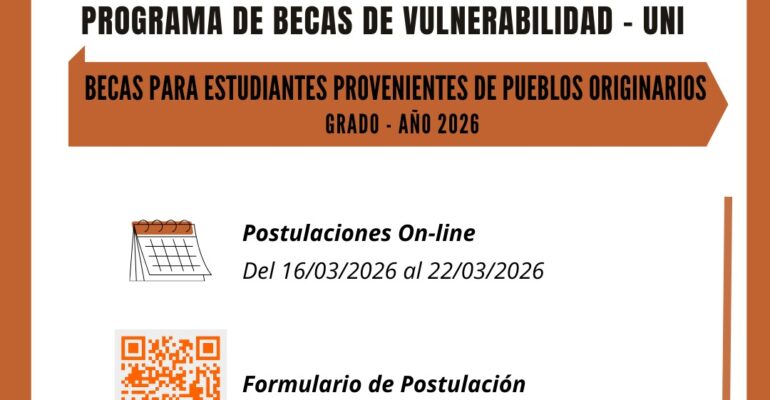 beca vulnerabilidad pueblos originarios