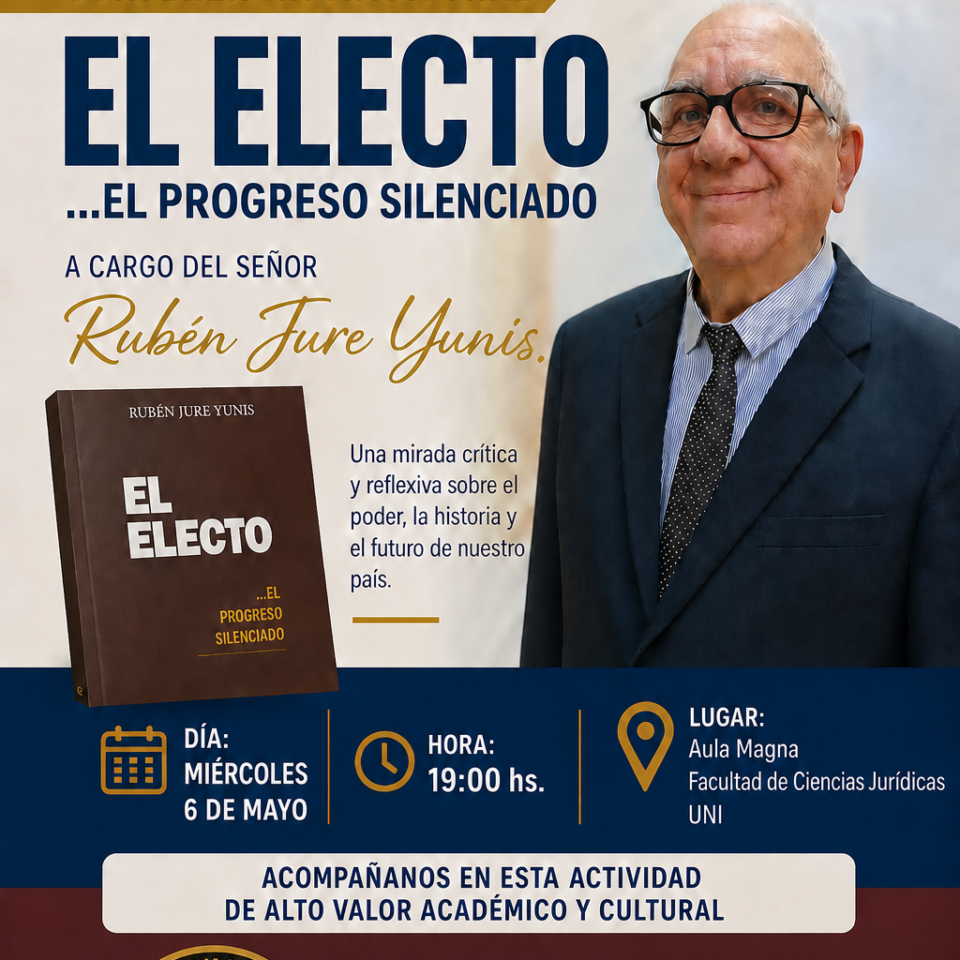 Conferencia el electo 2026